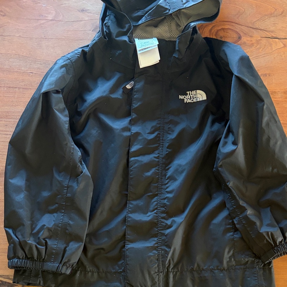 The North Face Kids Black Raincoat